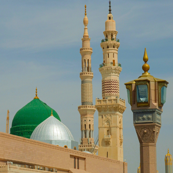 Masjid E Nabwi close view
